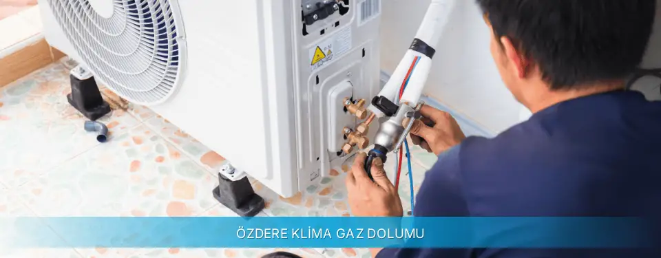 Özdere İlçemi Daikin Klima Gaz Dolumu